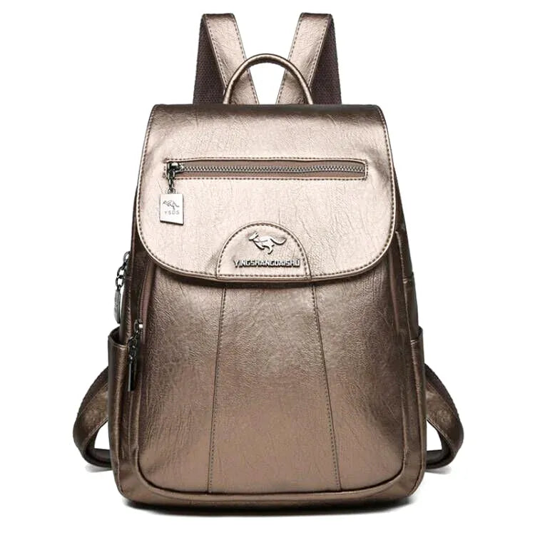 Sac à dos en cuir – Menta