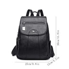 Sac à dos en cuir – Menta