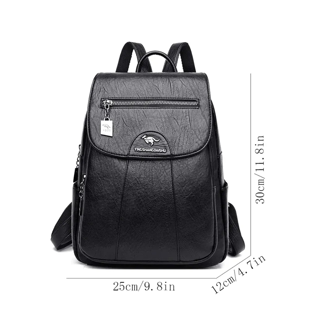 Sac à dos en cuir – Menta