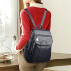 Sac à dos en cuir – Menta