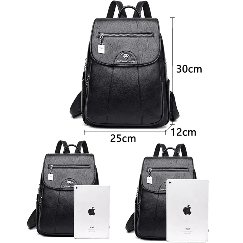 Sac à dos en cuir – Menta