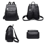 Sac à dos en cuir – Menta