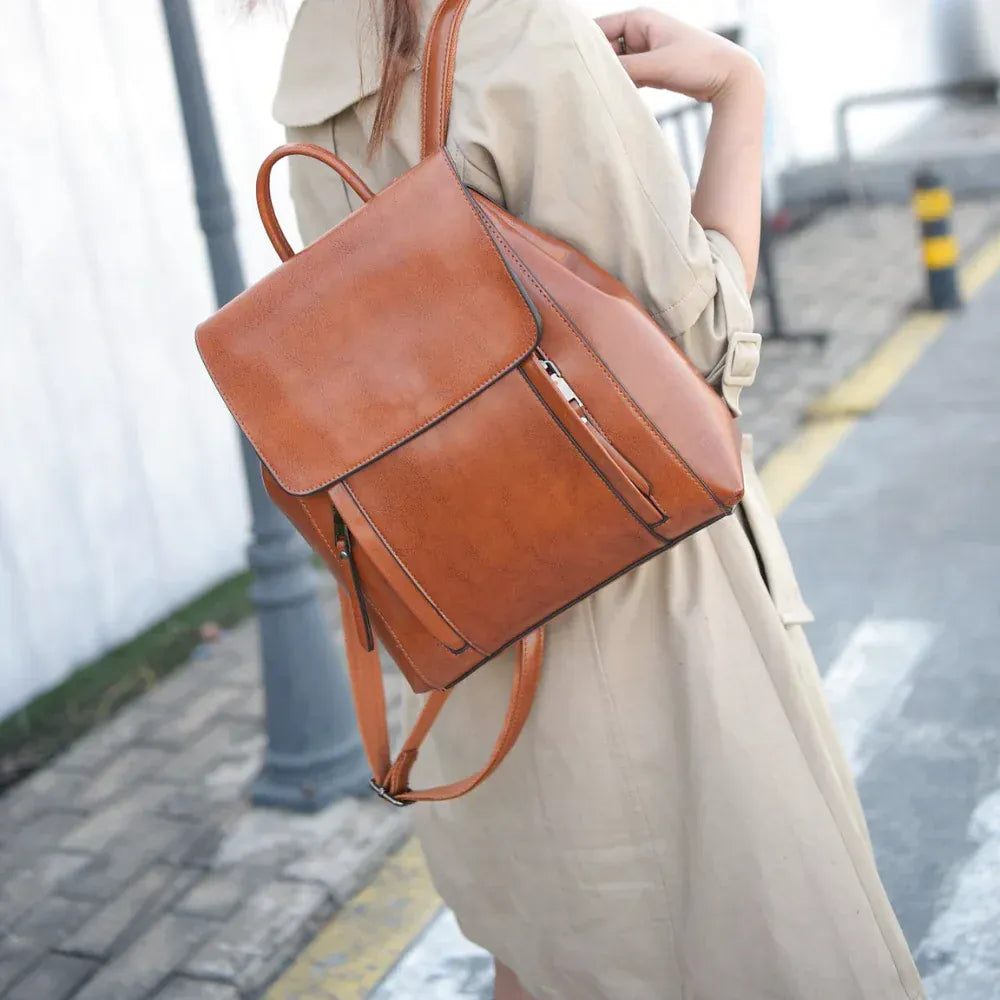 Sac à dos en cuir – Qedo