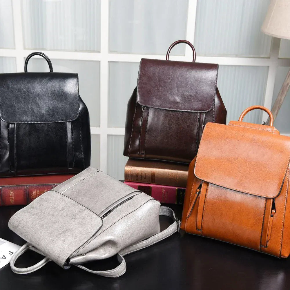 Sac à dos en cuir – Qedo