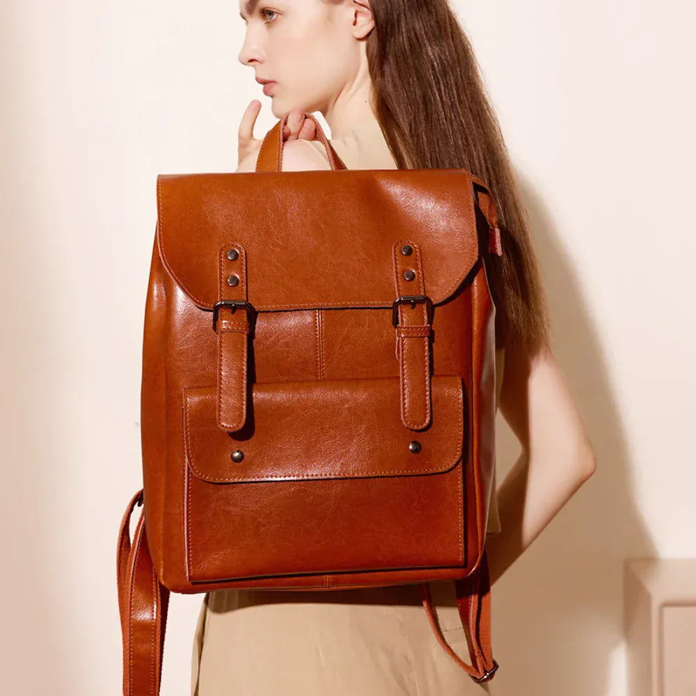 Sac à dos en cuir – Vakl