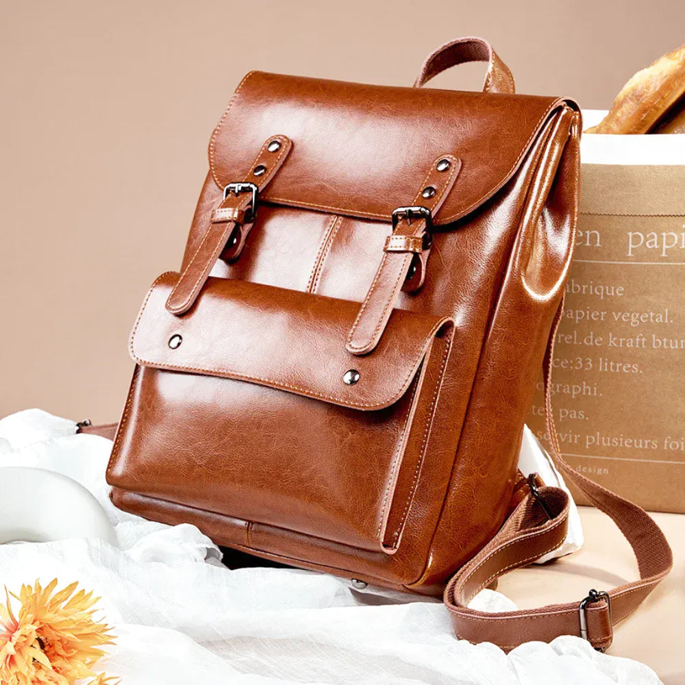 Sac à dos en cuir – Vakl