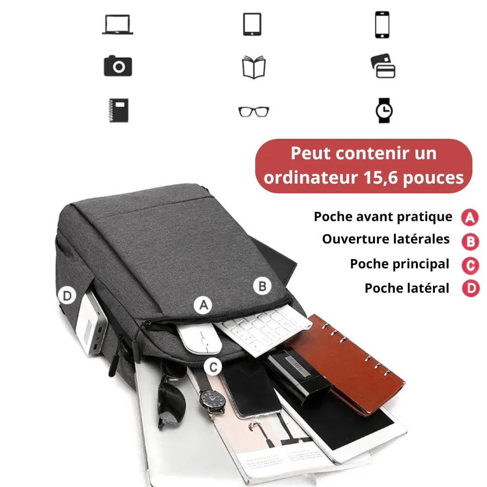 Sac à dos pour ordinateur – Yali