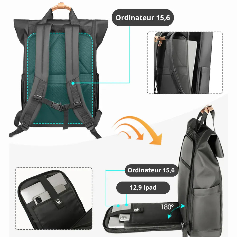 Sac à dos roll top – Keyer